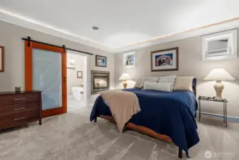 Primary suite on the main floor