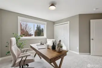 Upstairs bedroom/office