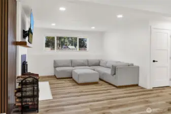 Great space for entertaining, movie nights, or just relaxing  evenings!