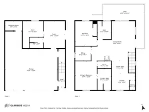 Main house floor plan