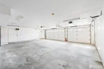 4 Car garage under main house