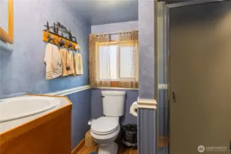 3/4 bath on lower floor