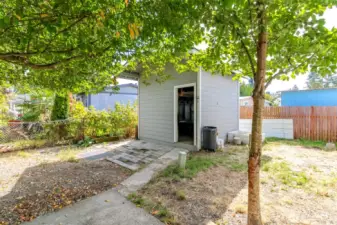 Large shed for storage