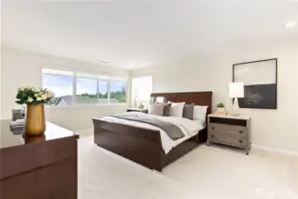 Primary Suite on 2nd Level