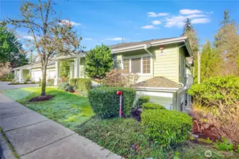 Top floor one-level condo. Exterior of bldg currently being redone.