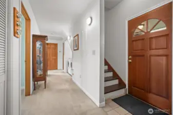 Front door lower level