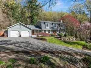 This two-story Bellevue home has been fully remodeled within the past three years.