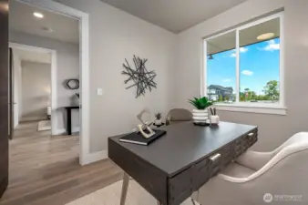 Photos of Oregon model home. Not actual home.