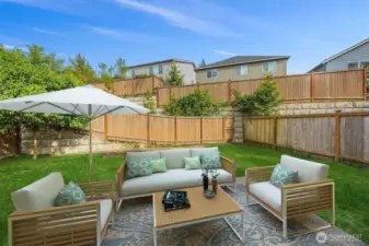 Private Rear Yard