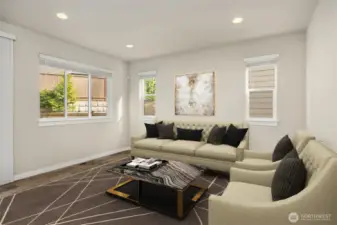Family Room off Kitchen