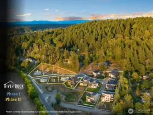 Buyer to verify all information to their satisfaction. Phase I & Phase II outlines are for marketing purposes and are approximate