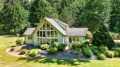 Welcome home! This home was thoughtfully planned and constructed to take full advantage of its 2.3 acre lot.