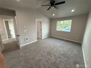 Large primary bedroom