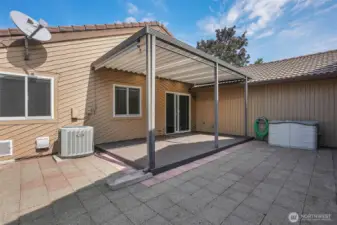 Covered Patio - Awning put in 2021