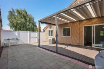 Fenced Patio