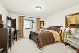 Upper level bedroom #3 with ¾ ensuite bath