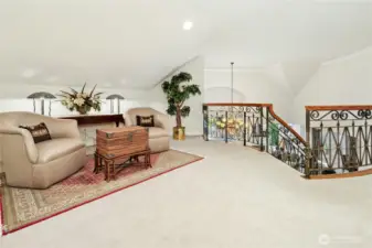 Sitting, study or play area for the two upper bedrooms.
