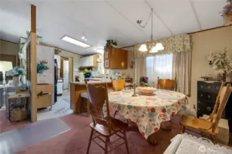 Kitchen and Livingroom