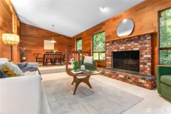 Living to formal dining (or den)