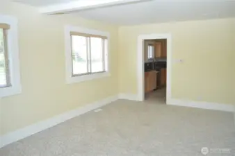 Living room from front door.
