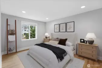 Primary Bedroom - Virtually Staged