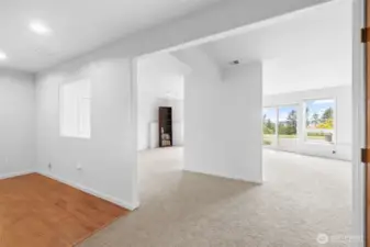 Downstairs finished basement
