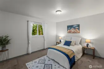 Bedroom #2, in all it's majesty.