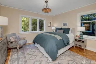 Five bedrooms is a lot! This one is on the main floor.