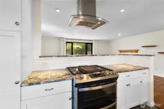 Never miss a conversation with your guest when you are cooking from the stove!
