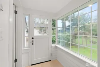 Backdoor Entrance/ Mud Room