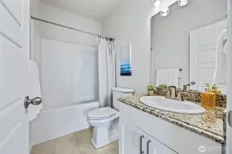 Lower full bathroom.