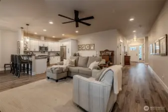 Beautiful finishes create a warm and inviting home