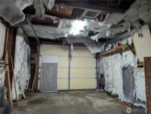 interior of Garage