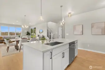 Photographs are for illustrative purposes only. Features, finishes, interior/exterior colors, landscaping and floorplan shown may vary from actual homes built.