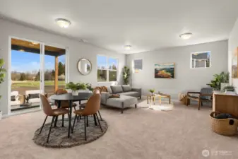 Photographs are for illustrative purposes only. Features, finishes, interior/exterior colors, landscaping and floorplan shown may vary from actual homes built.