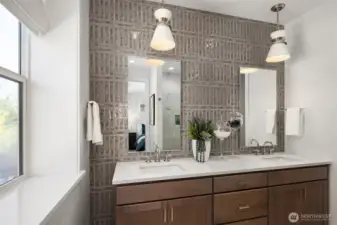 Photos of the Kinney model home for illustration purposes only & are not of the Kinney available for purchase. Home selections will vary.