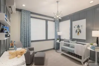 Photos of the Kinney model home for illustration purposes only & are not of the Kinney available for purchase. Home selections will vary.