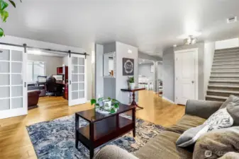 Comfortable living room space.