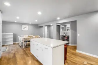 Lovely open kitchen.