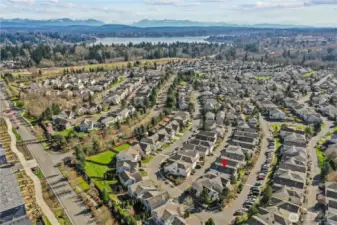 Looking east to Lake Stevens.