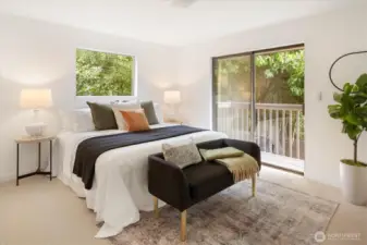 West home - 22511: Spacious bedroom #2.