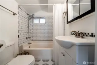 Enjoy the convenience of a private ensuite with elegant touches and a spa-like feel.