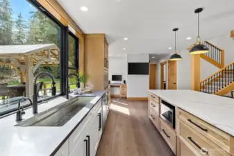 62 Inch Double Faucet Extra Deep Sink