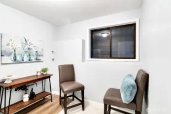 Lower level Kitchenette or could be office