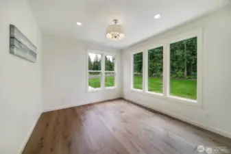 Formal dining room.