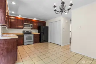 View of Dining Area in Kitchen~