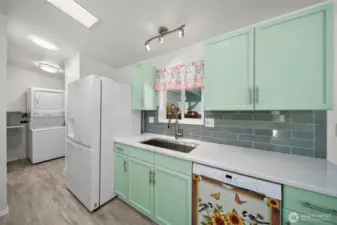 All kitchen appliances and washer & dryer are included.