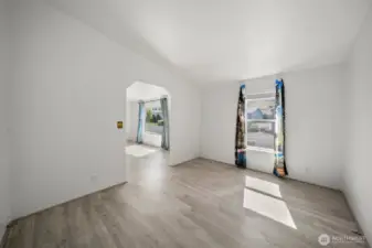 Office/den with newer flooring.