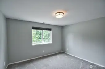 another view of the secondary bedroom. Good size.