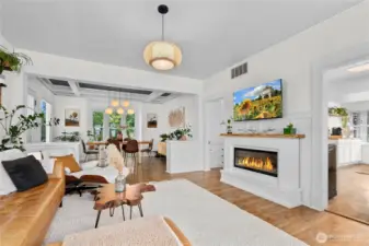 New electric fireplace
